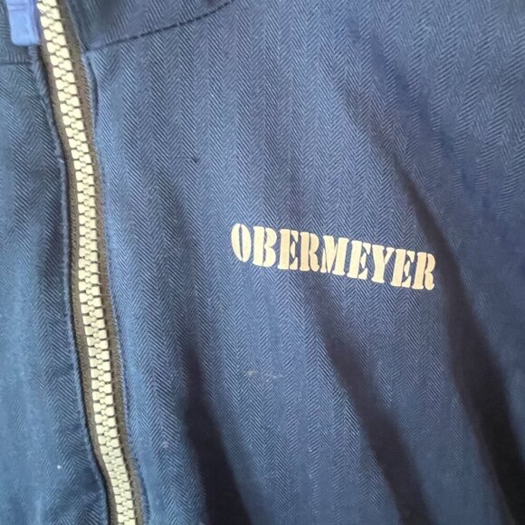 Obermeyer kids hooded jacket insulated navy blue 4 - Picture 5 of 14
